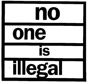 logo: no one is illegal [noii]